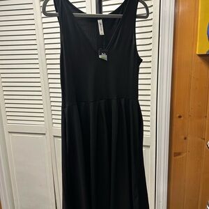Nwot 24seven Black Maxi Dress